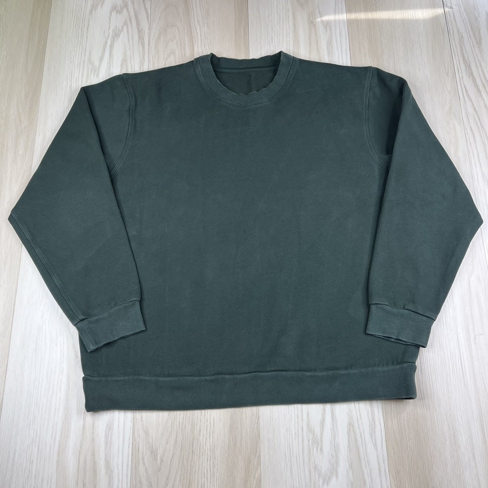 Lululemon Steady State Pullover Sweater Mens Size Xtra Large Green